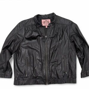 Juicy Couture Shiny Black Jacket